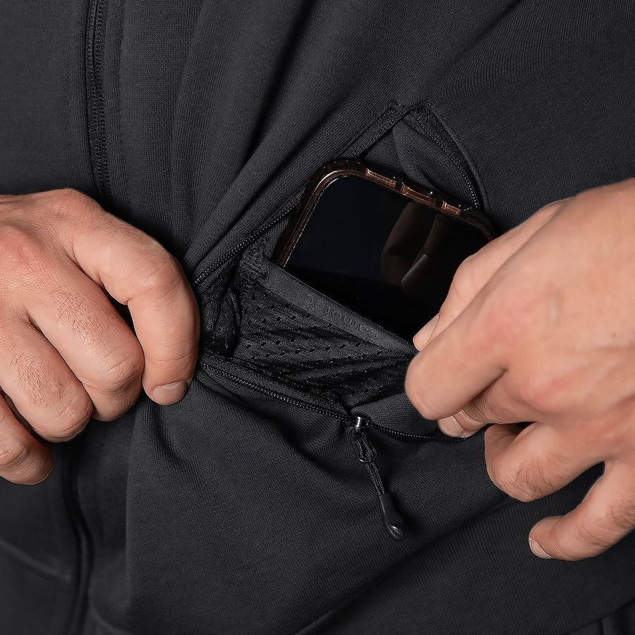 Літній спортивний костюм військовий FitPro Zip Графіт Camotec фото