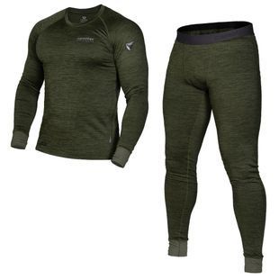 Чоловіча термобілизна Polarheat QS Pro олива меланж Camotec фото