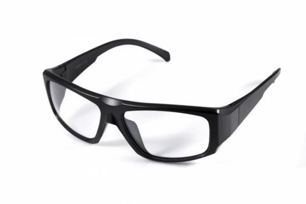Захисні окуляри Global Vision RX-iRop-11 Black (clear) RX-able, прозорі в чорній оправі фото
