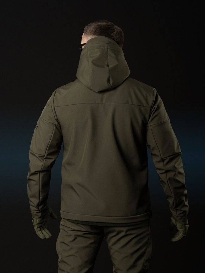 КУРТКА SOFTSHELL BEZET РОБОКОП ХАКІ фото