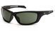 Защитные очки Venture Gear Tactical Howitzer Black (forest grey) Anti-Fog, черно-зеленые в черной оправе фото 8