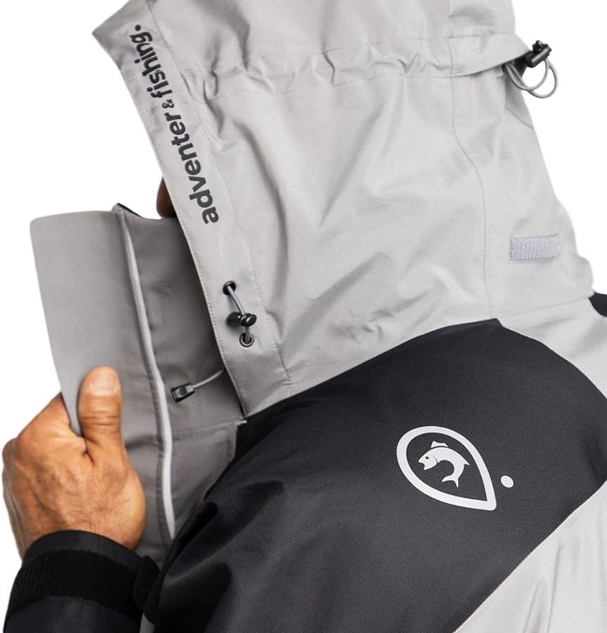 Куртка Adventer & fishing Membrane Jacket S Titanium/black фото