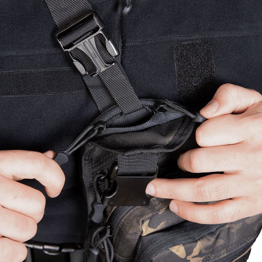 Тактическая сумка Gunner Sling Multicam Black фото