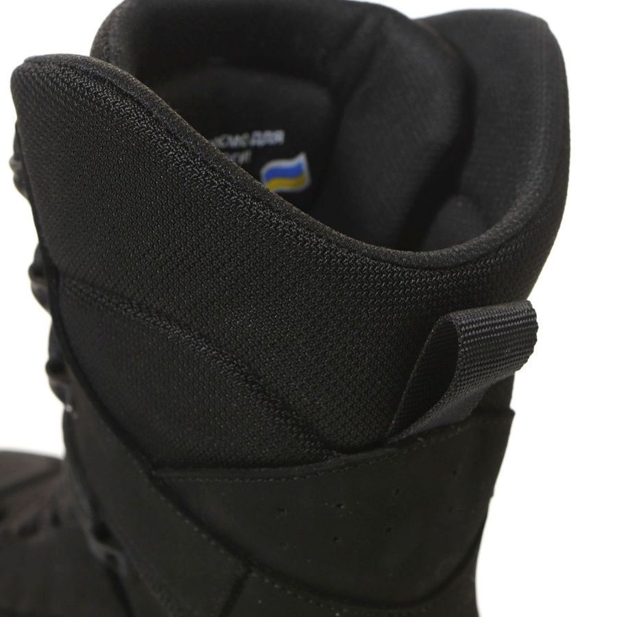 Берцы ботинки тактические черные (Высокие) фото