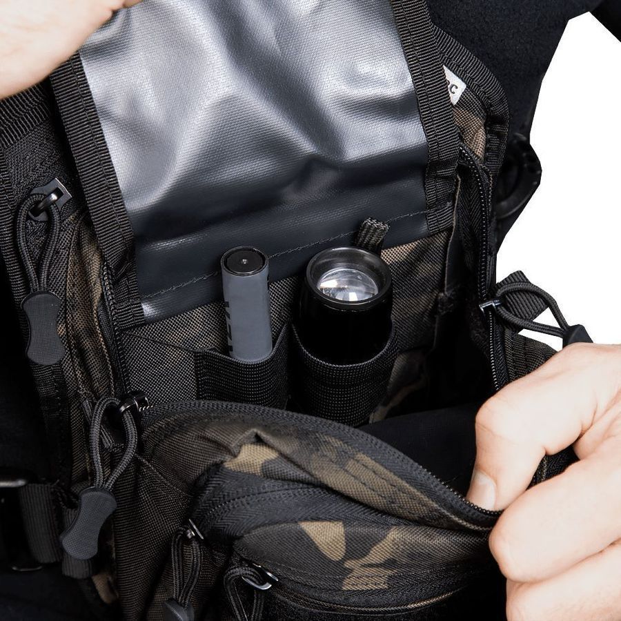 Тактическая сумка Gunner Sling Multicam Black фото