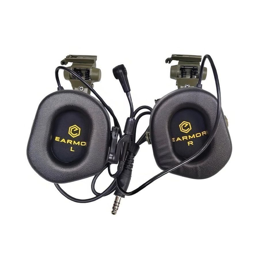 Активні захисні навушники Earmor M32X MOD4 (FG) Olive фото