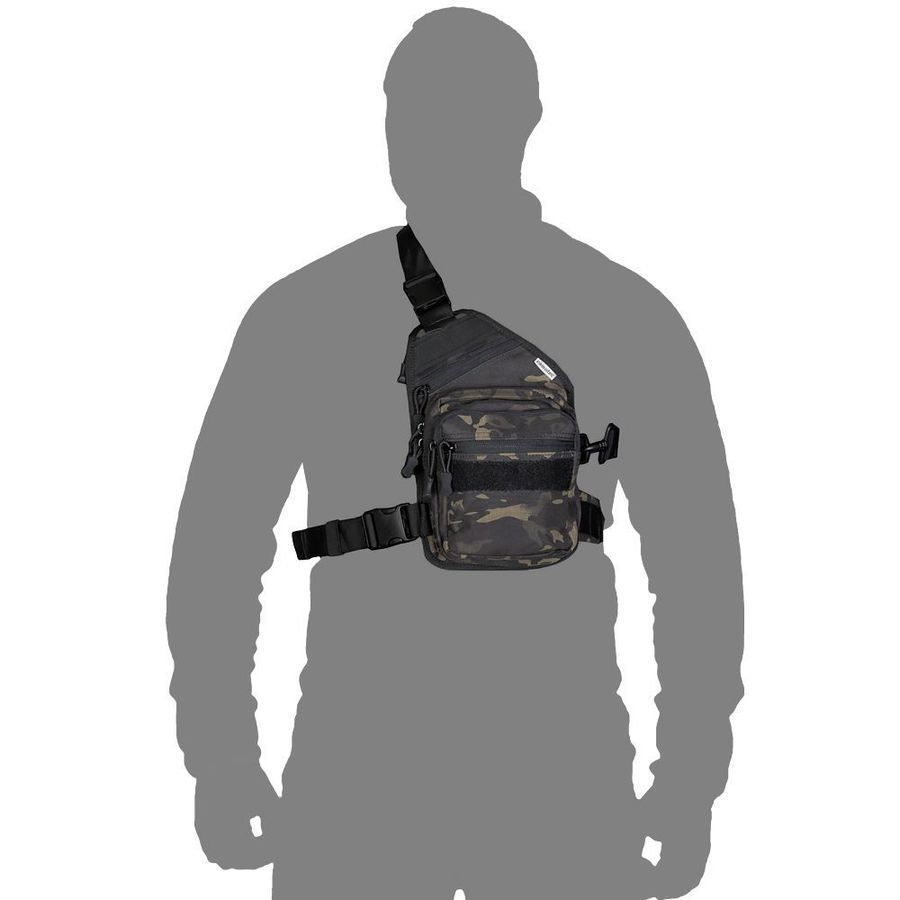Тактическая сумка Gunner Sling Multicam Black фото