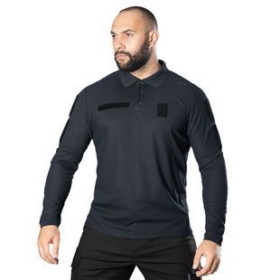 Поло Paladin 2.0 Long CoolPass LT Темно-синее (8890), S фото