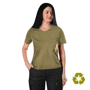 Футболка Pani Totem Logo V-neck Tan фото