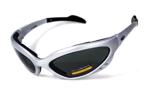 Захисні окуляри Black Rhino Rhinolidz Polarized (gray), сірі фото