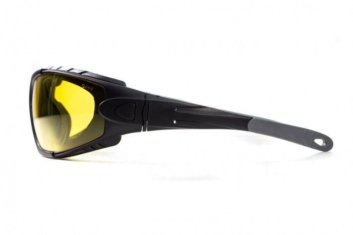 Защитные очки Global Vision Shorty Photochromic (yellow) Anti-Fog, желтые фотохромные фото