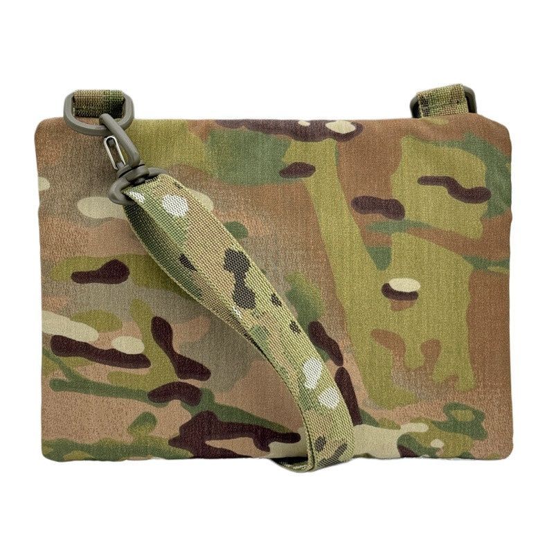 Тактическая сумка через плечо с патч панелью для шеврон Cordura Multicam HardKit RoKit S фото