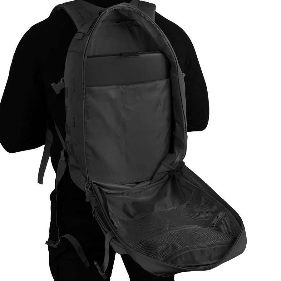 Тактичний рюкзак Dash Чорний 40 л. фото
