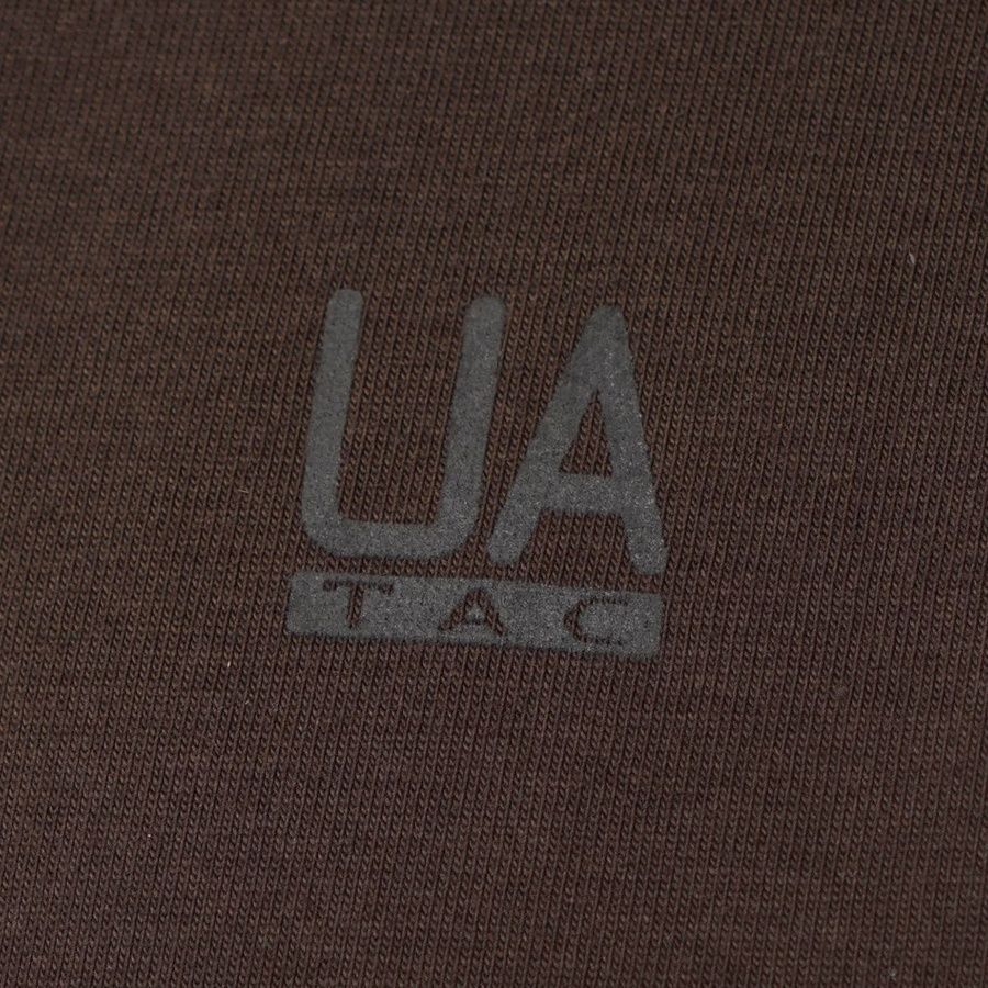 Футболка з принтом UA | Коричневий коричневая UATAC фото