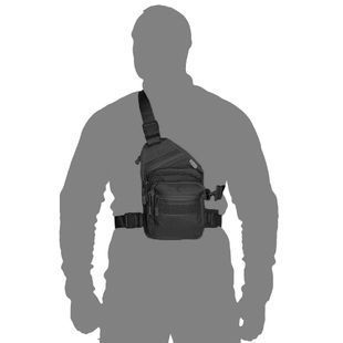 Тактична сумка Gunner Sling Black фото