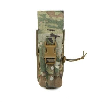 Универсальный закрытый подсумок под магазины AK и AR Multicam MOLLI фото