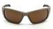 Защитные очки Venture Gear Tactical Howitzer Tan (bronze) Anti-Fog, коричневые в песочной оправе фото 2