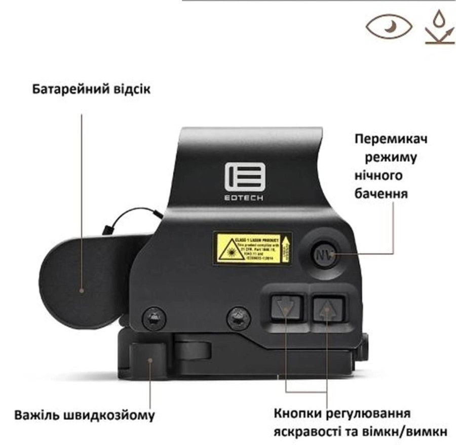 Коллиматорный прицел EOTech EXPS3-2 Blk фото