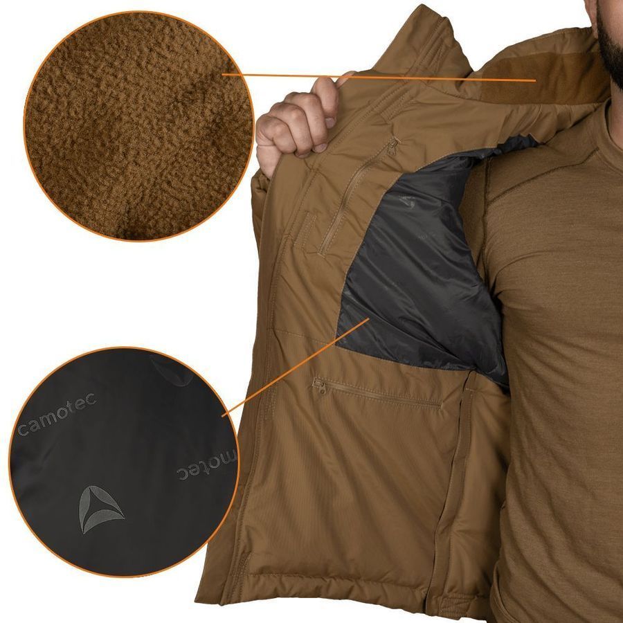 Куртка зимова Patrol System . Nylon Taslan Койот Camotec фото