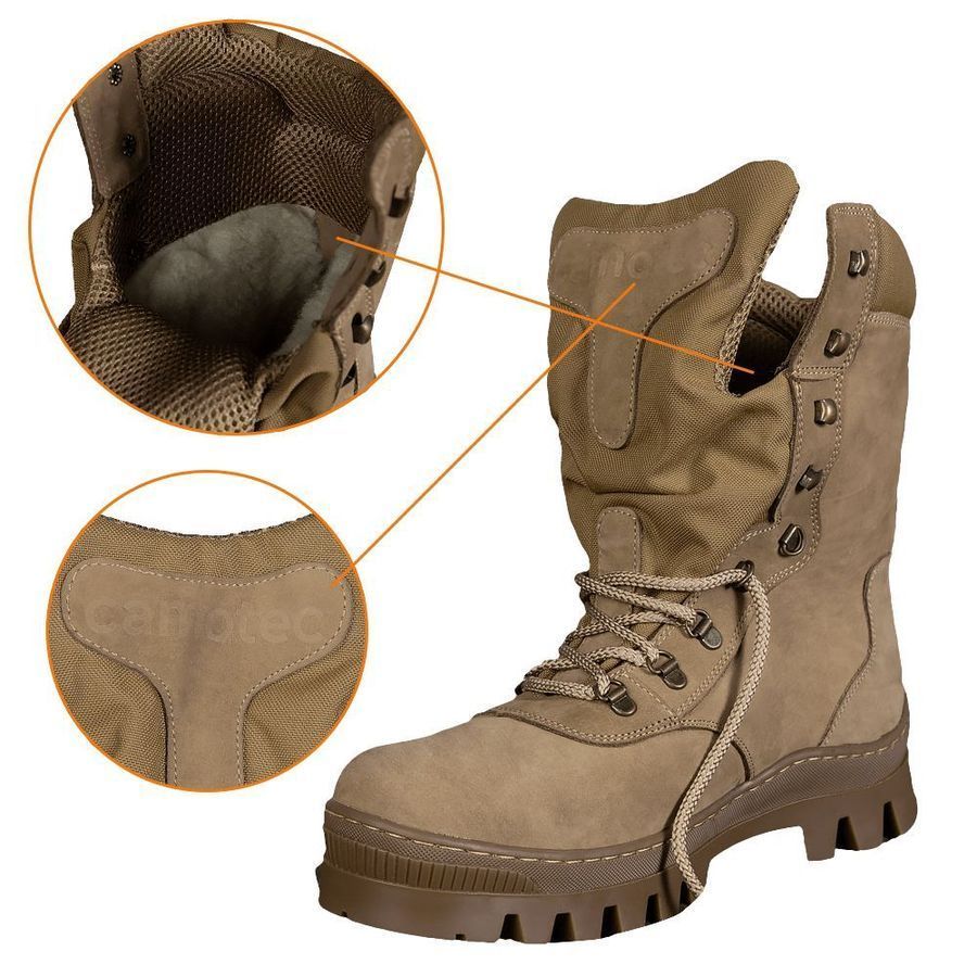 Берцы зимние Raptor Койот фото Берцы зимние Raptor Койот фото