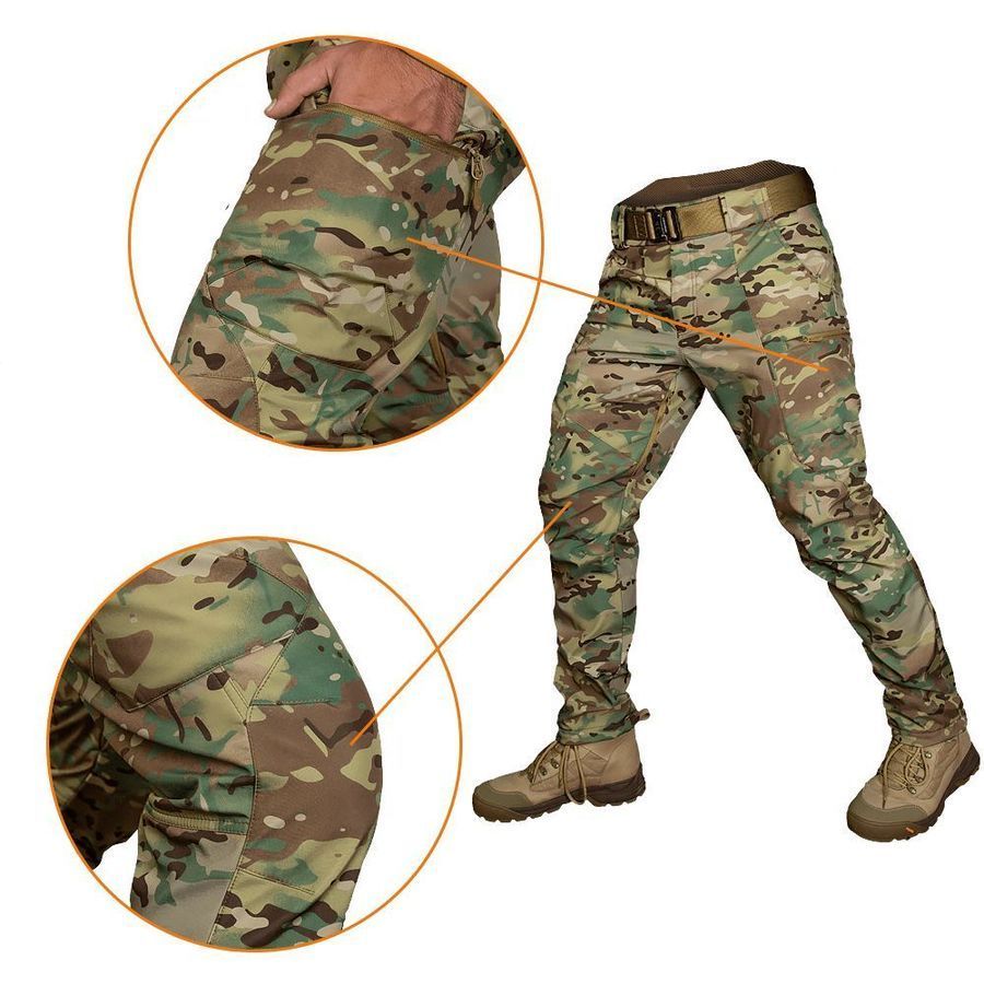 Штани SoftShell Vent Mesh Multicam фото