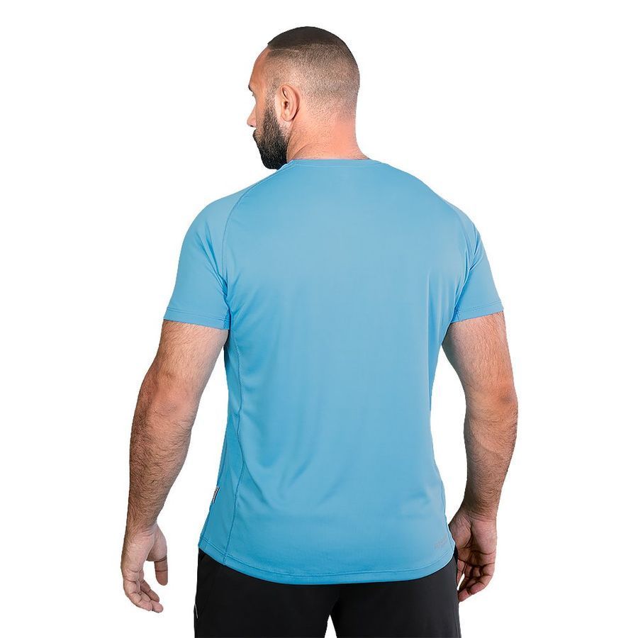Мужская футболка FitPro CoolPass Antistatic голубой Camotec фото