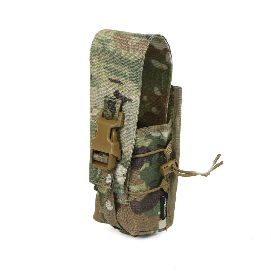 Универсальный закрытый подсумок под магазины AK и AR Multicam MOLLI фото