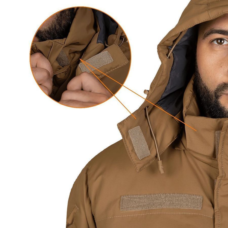 Куртка зимова Patrol System . Nylon Taslan Койот Camotec фото