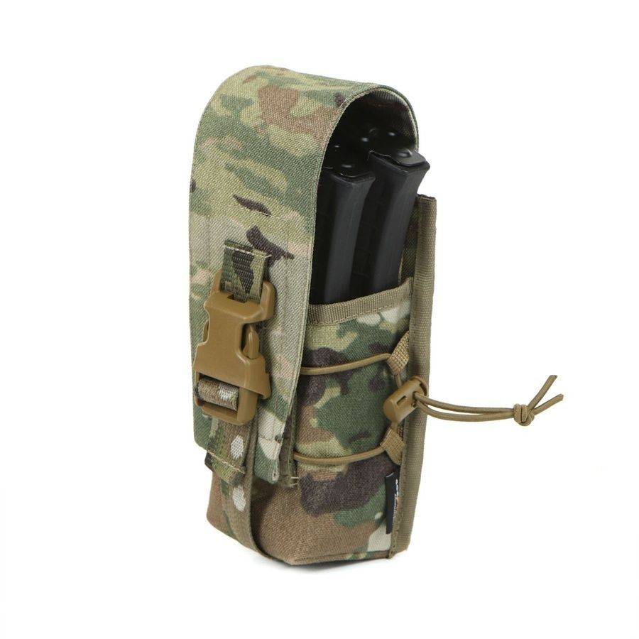 Универсальный закрытый подсумок под магазины AK и AR Multicam MOLLI фото