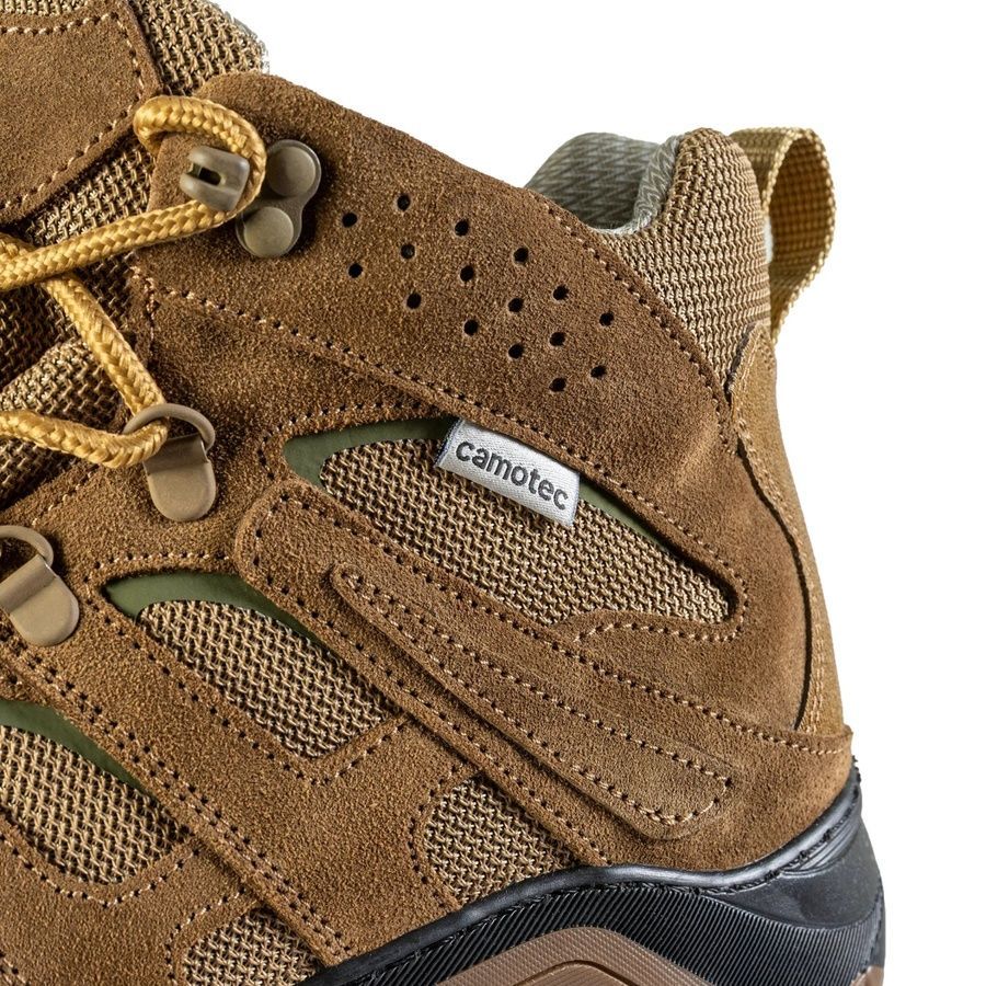 Військові демісезонні черевики Scout MID 2.0 Койот Camotec фото