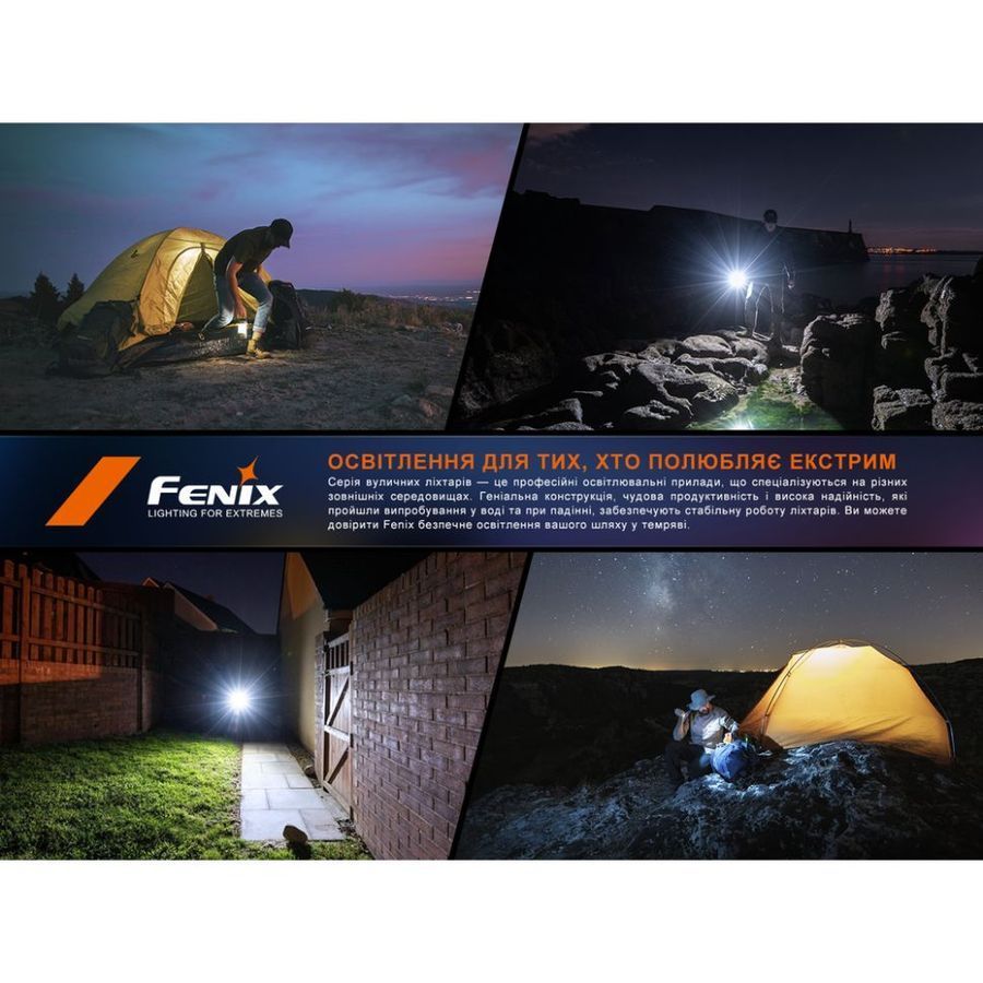 Ліхтар прожектор Fenix CL27R темно-блакитний фото