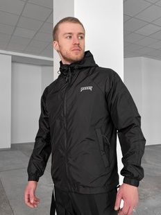 Куртка вітровка BEZET Basic чорний фото