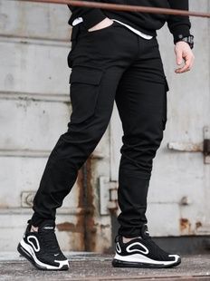 Карго брюки BEZET Tactic black'20 фото