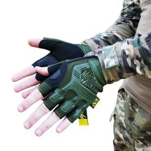 Безпалі рукавиці олива Mechanix MXK-2 фото