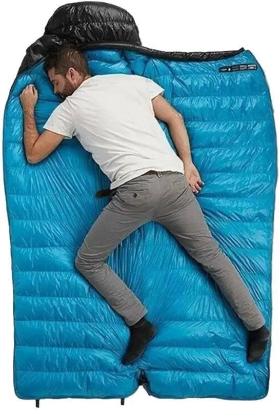 Спальный мешок Naturehike LW180 Mini NH21MSD04 XL левый тёмно-зелёный фото