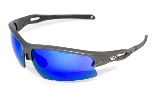Захисні окуляри Venture Gear Anti-Fog, сині дзеркальні фото
