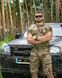 Летний военный комплект (Футболка быстросохнущая тактическая мультикам, шорты карго тактические military мультикам) BEZET фото 9