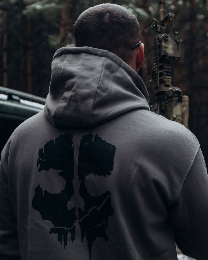 Худі BEZET Шаманбат ARMY GREY фото