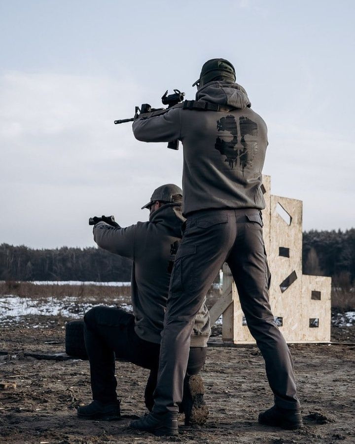 Худі BEZET Шаманбат ARMY GREY фото