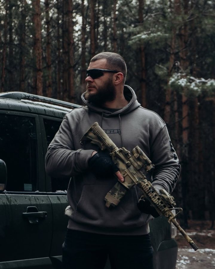 Худі BEZET Шаманбат ARMY GREY фото