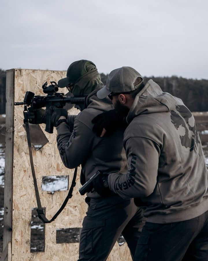 Худі BEZET Шаманбат ARMY GREY фото