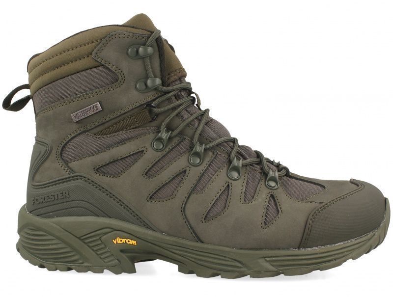 Берцы Forester Mid Force Khaki Waterproof B24W003A-17FO Vibram фото