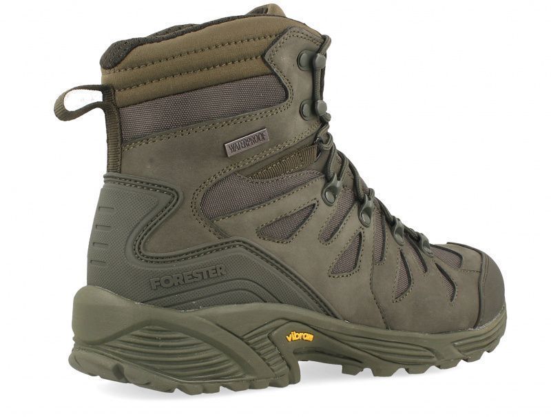 Берцы Forester Mid Force Khaki Waterproof B24W003A-17FO Vibram фото