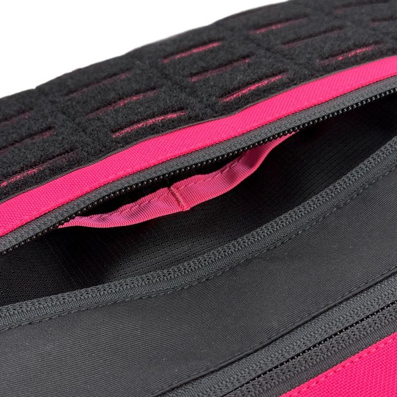 Тактична чоловіча сумка через плече RoKit Black Pink M із MOLLE та панеллю велкро фото