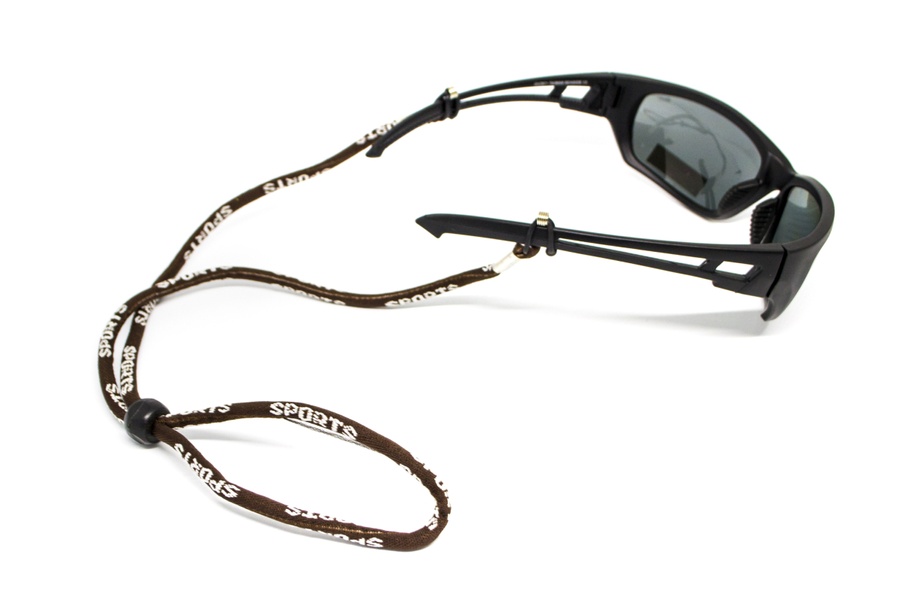 Ремінець для окулярів Sport (brown), коричневий фото
