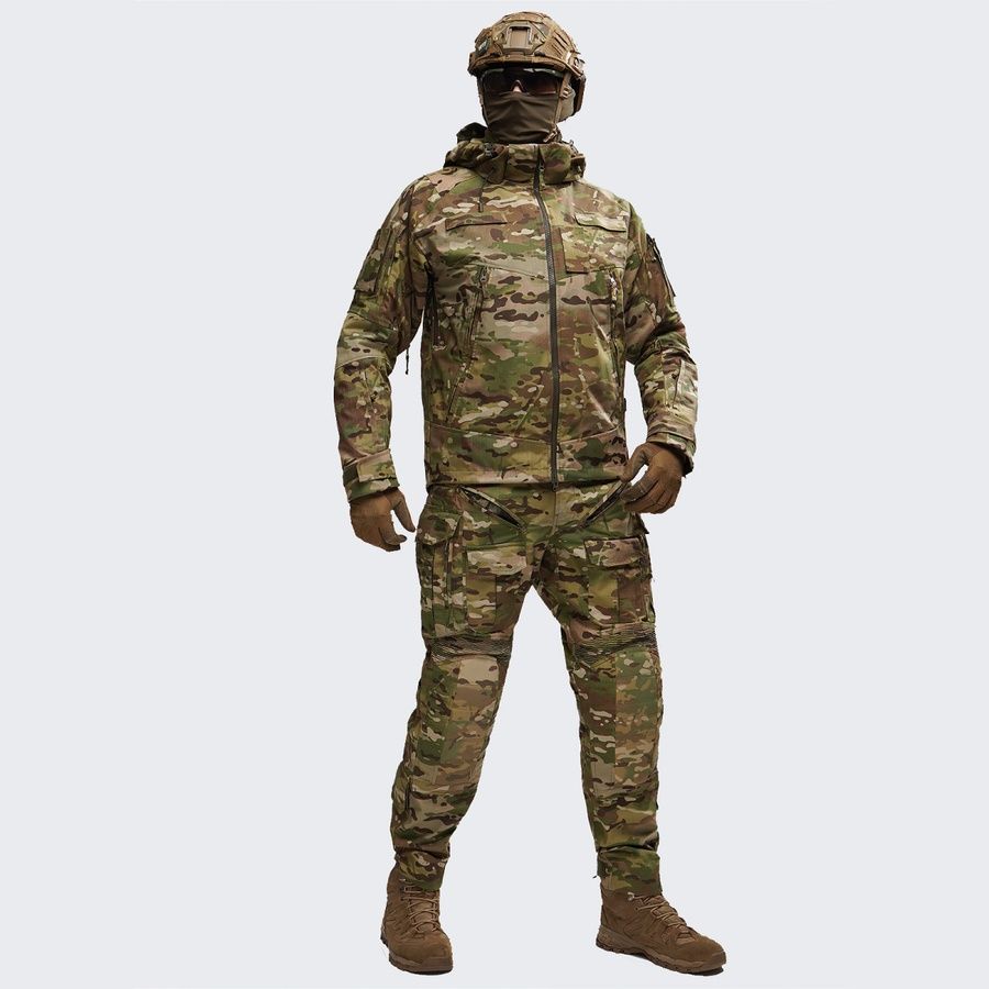 Демисезонный костюм-комплект военный (Брюки + Куртка + Убакс) Gen 5.6 Multicam Original Ripstop L UATAC фото