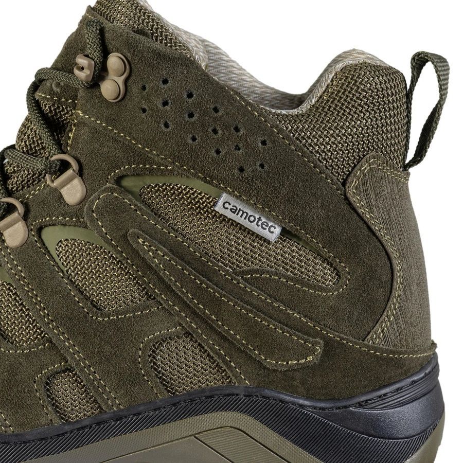 Военные демисезонные ботинки Scout MID 2.0 Олива Camotec фото