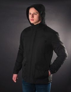 Зимова parka beZet black blade фото