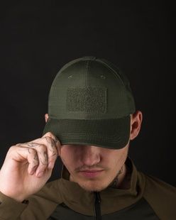 Тактическая бейсболка BEZET Military хаки фото