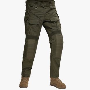 Военные демисезонные штурмовые брюки Gen 5.6 с наколенниками Олива UATAC фото